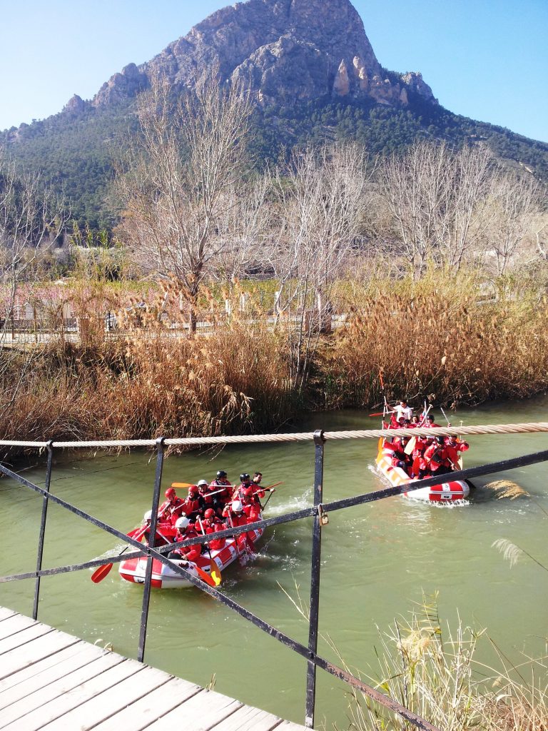 Foto del Descenso en kayak por el rió Segura que harán en Cieza.