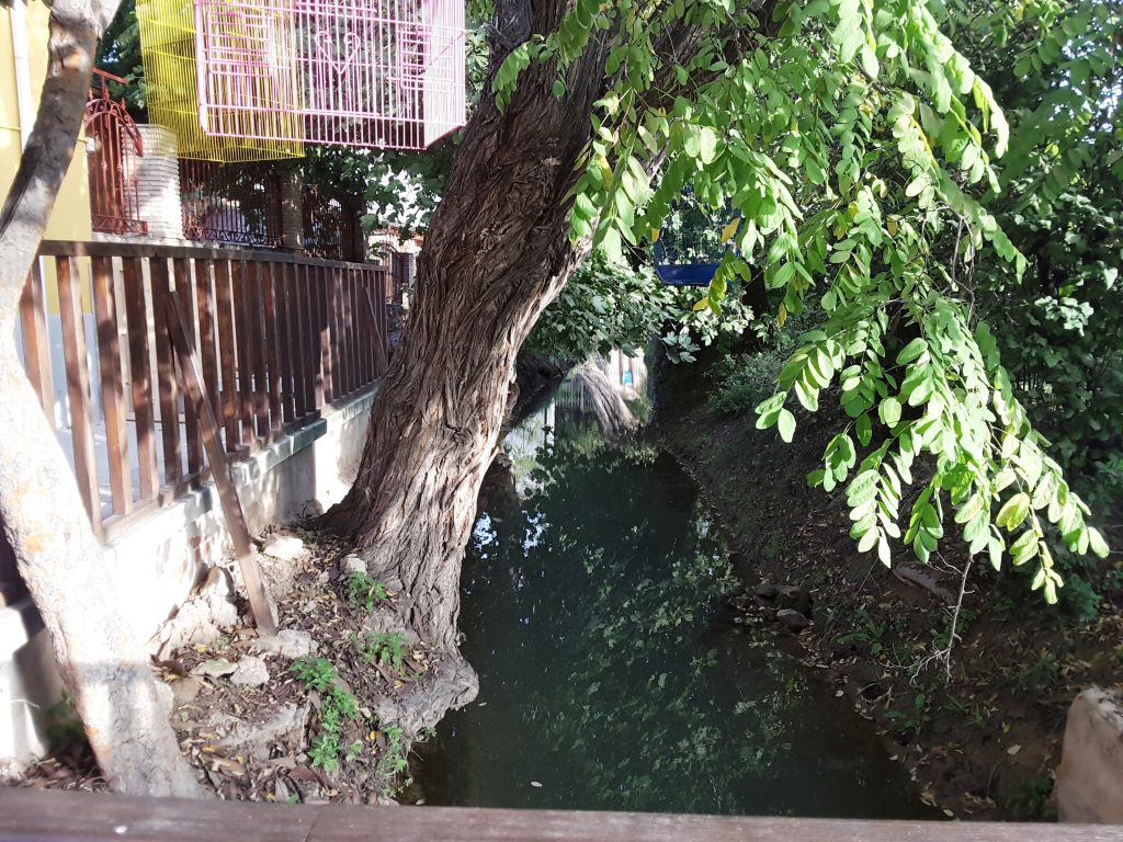 Foto de la acequia que hay junto a la Casa Rural la Atalaya, Cieza.
