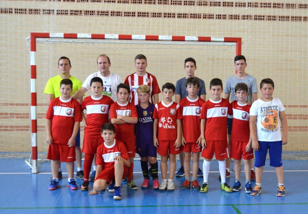 Foto equipo Benjamines Escuela de FUTSAL