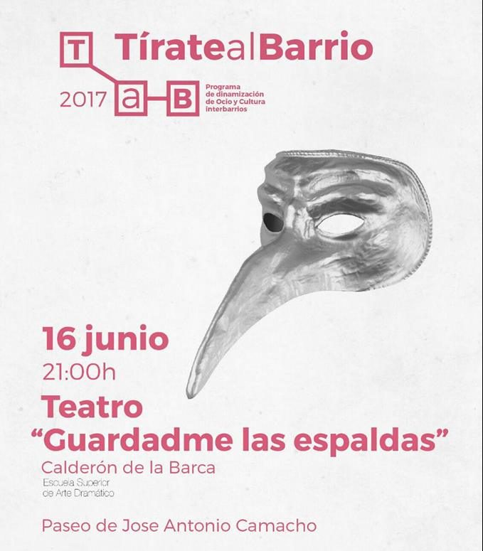 Cartel de la obra que se representa de Teatro en Cieza