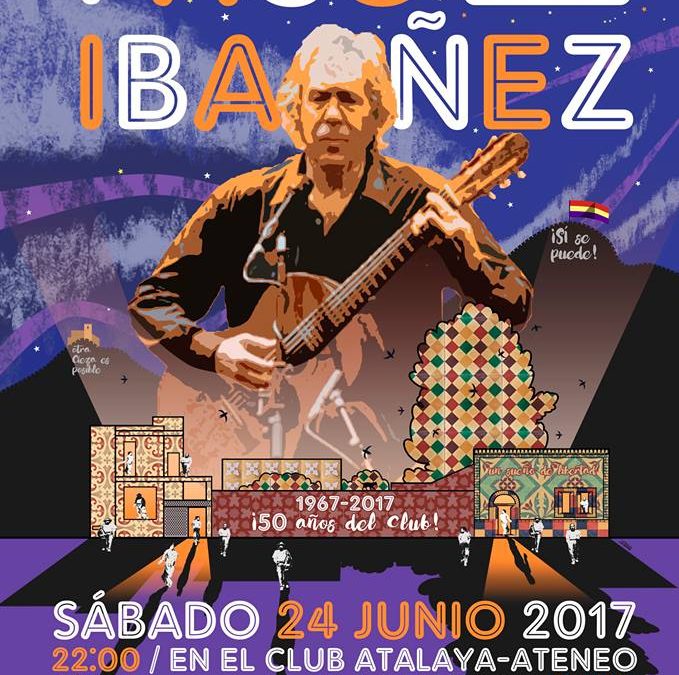 Concierto del cantautor Paco Ibañez en Cieza