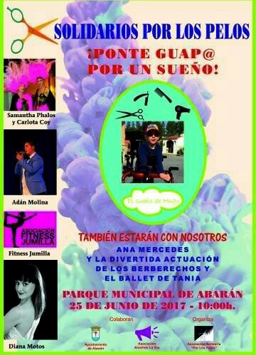 Evento solidario en Abarán a favor de Hugo, ‘Solidarios X los Pelos’