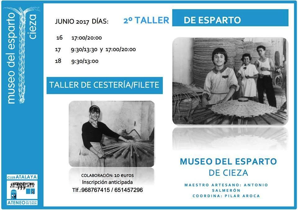 Taller de Esparto en el Centro de Interpretación – Museo del Esparto