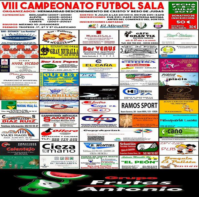 Llega el VIII Campeonato Futsal de la Hermandad del Descendimiento de Cristo y Beso de Judas