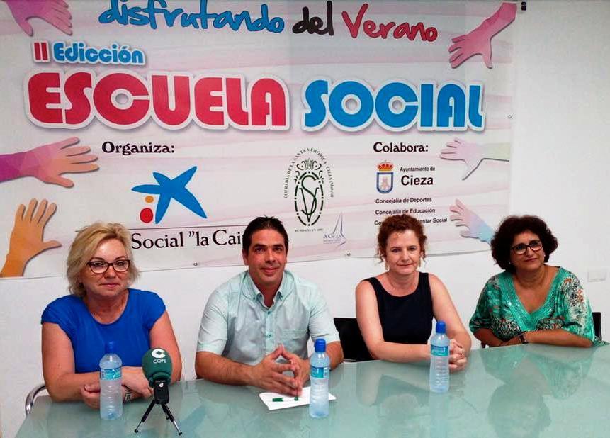 La Cofradía de la Santa Verónica y la Obra Social la Caixa presentan la II Escuela Social de Verano en Cieza