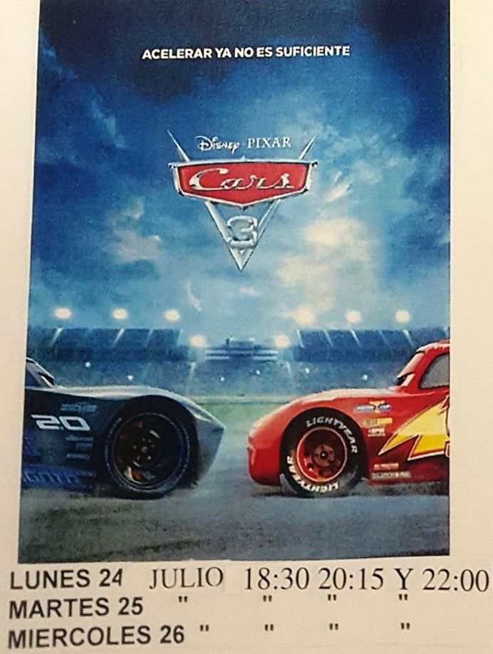 Cartel de cine en cieza que se podrá ver en generos de punto