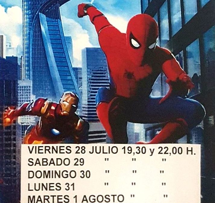 Este fin de semana disfrutaremos del Cine con Spiderman en el Auditorio Aurelio Guirao