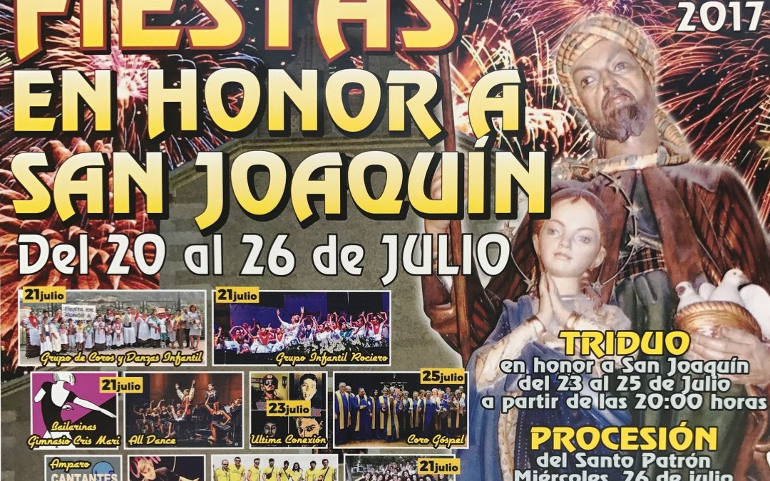 Fiestas en Honor a San Joaquín en Cieza