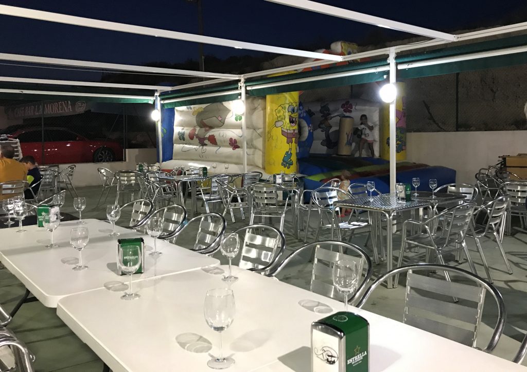 Terraza de Bar Restaurante La Morena, Cieza.