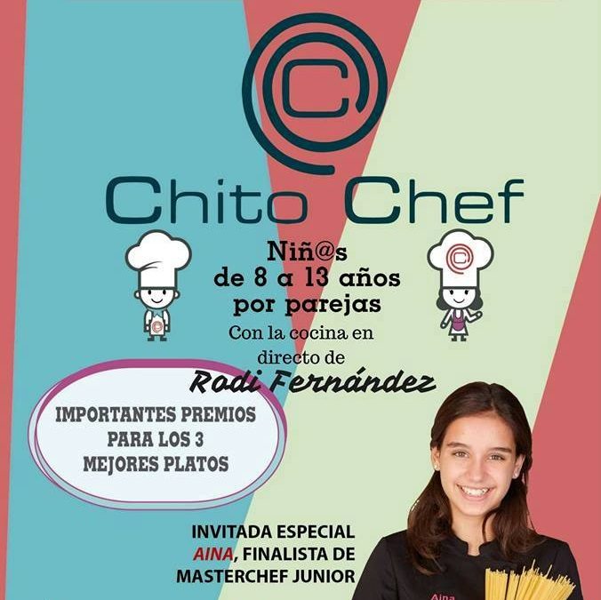 Se traslada el concurso de cocina infantil Chito Chef al Colegio Público Gerónimo Belda