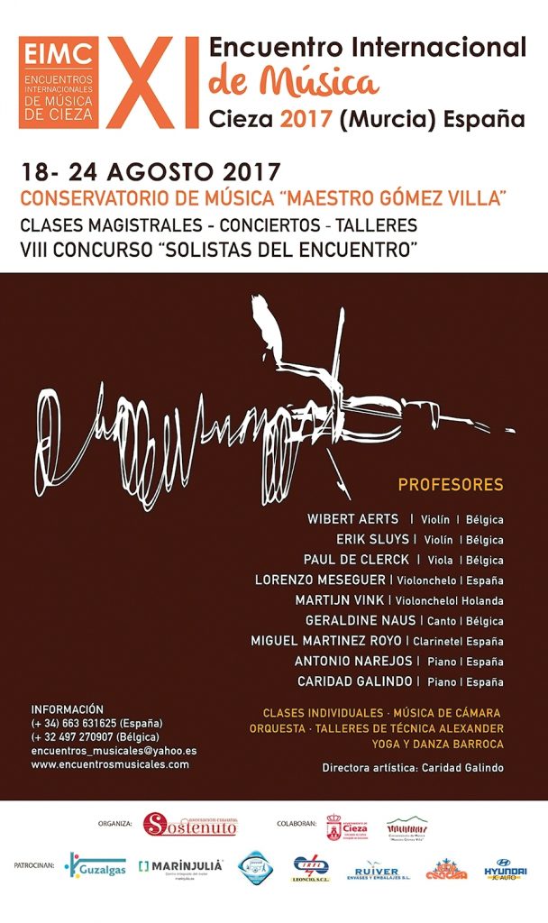 Imagen del Cartel-Encuentro Internacional de Música