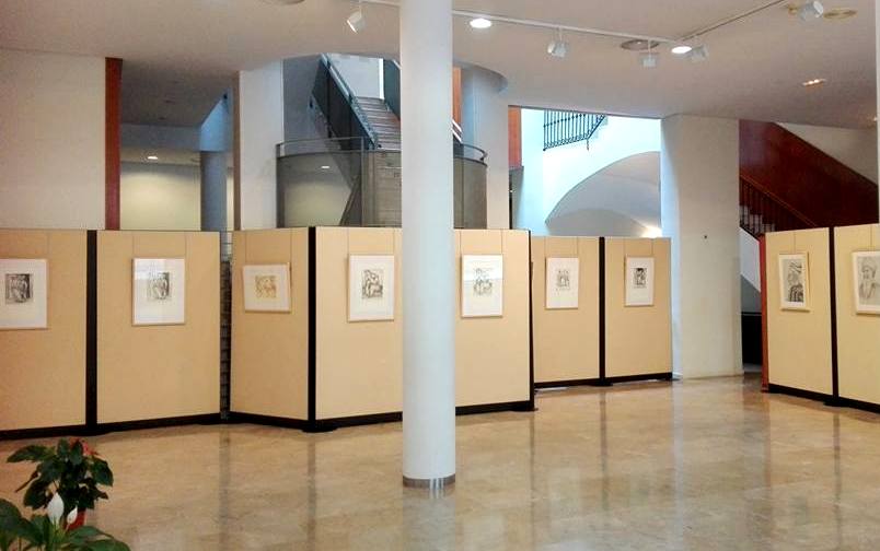 Exposición de Antonio Granados Valdés en el Museo Siyâsa de Cieza