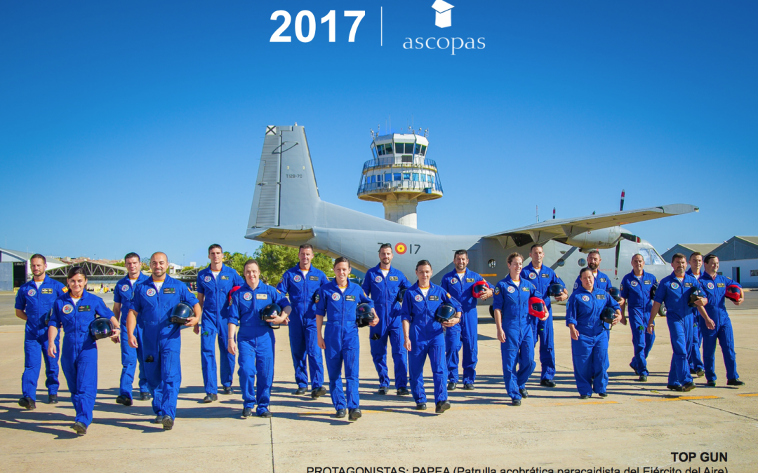 El calendario solidario de ASCOPAS se expondrá desde el 23 de agosto en el Museo Siyâsa