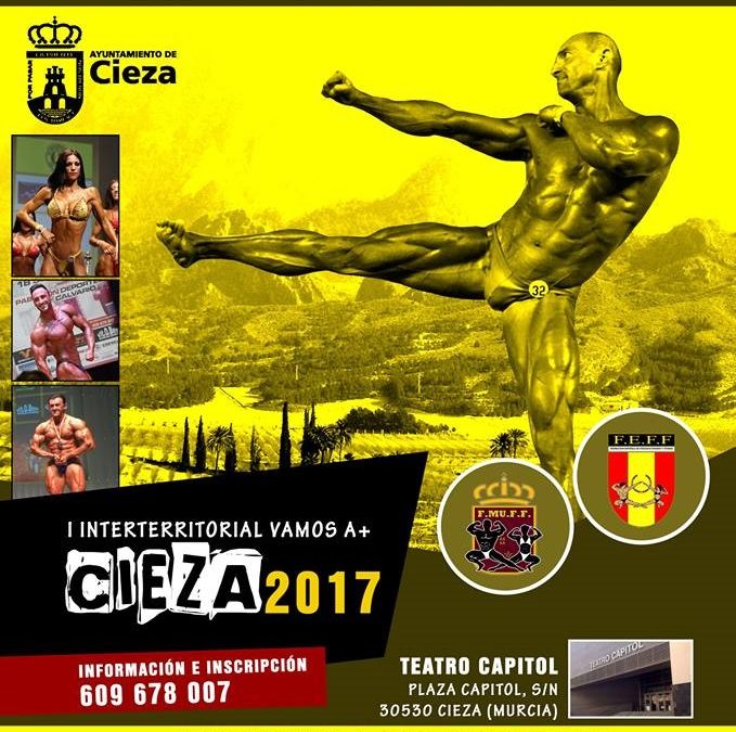 I Interterritorial Vamos A+Cieza, prueba de Fisicoculturismo y Fitness