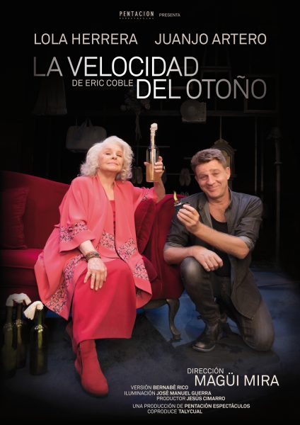 ‘La Velocidad del Otoño’ con Lola Herrera y Juanjo Artero este sábado en el Teatro Capitol