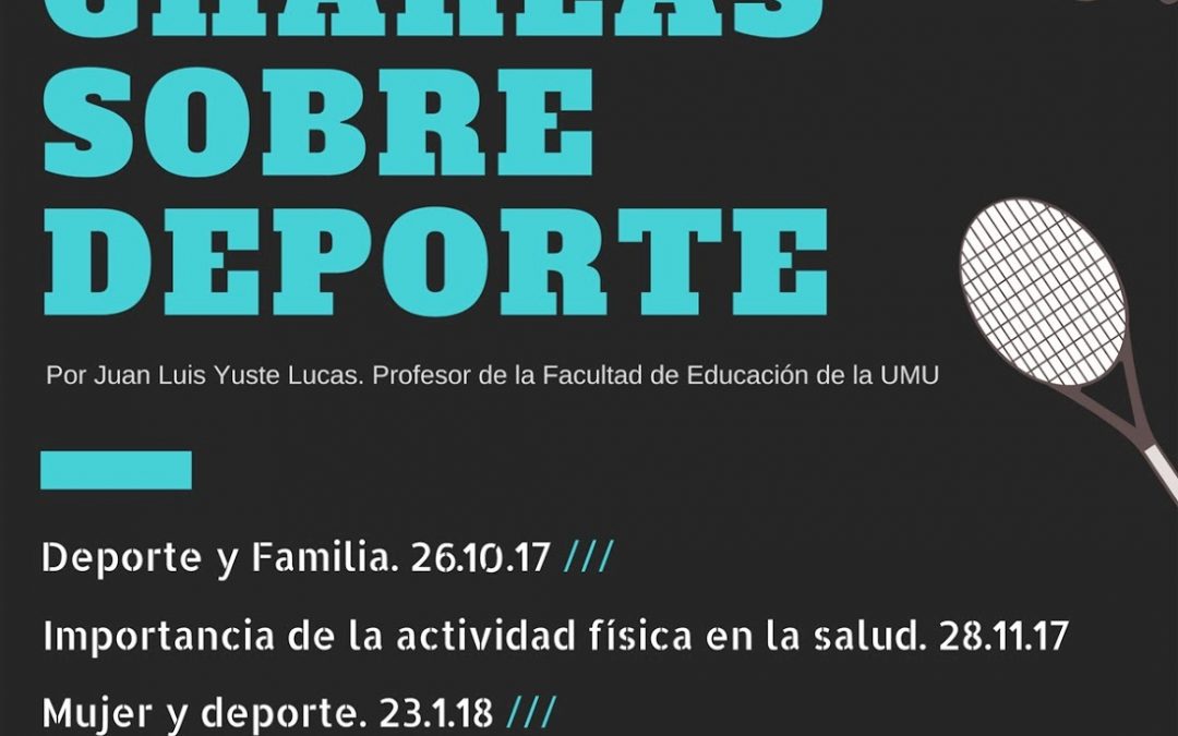 Primera ponencia dentro del Ciclo de Charlas Sobre Deporte