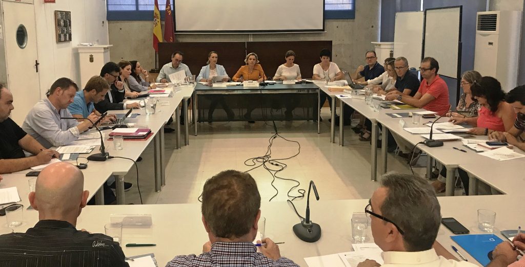 Fotografía de la Mesa Sectorial Educación