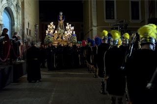 Imagen del Nazareno durante el Acto del Prendimiento. Fotografía de Antonio Jesús Piñera Marín
