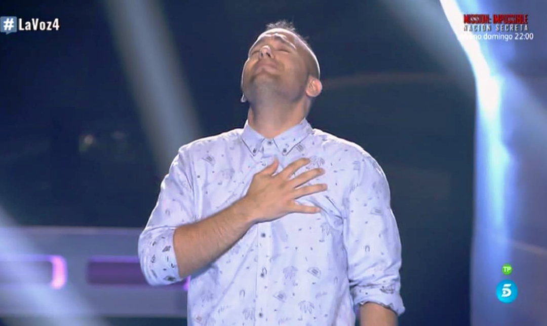 Charly, el ciezano que ha entrado en ‘La Voz’ de Telecinco en su cuarta edición