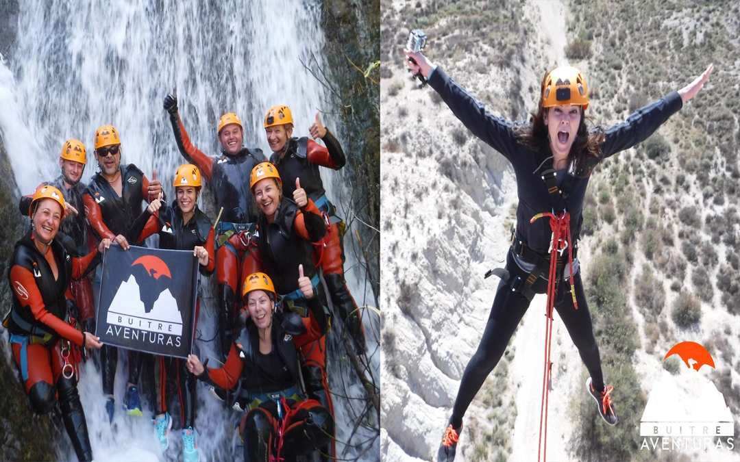 Puenting y Barranquismo en Cieza para celebrar el cumpleaños de ‘El Buitre’