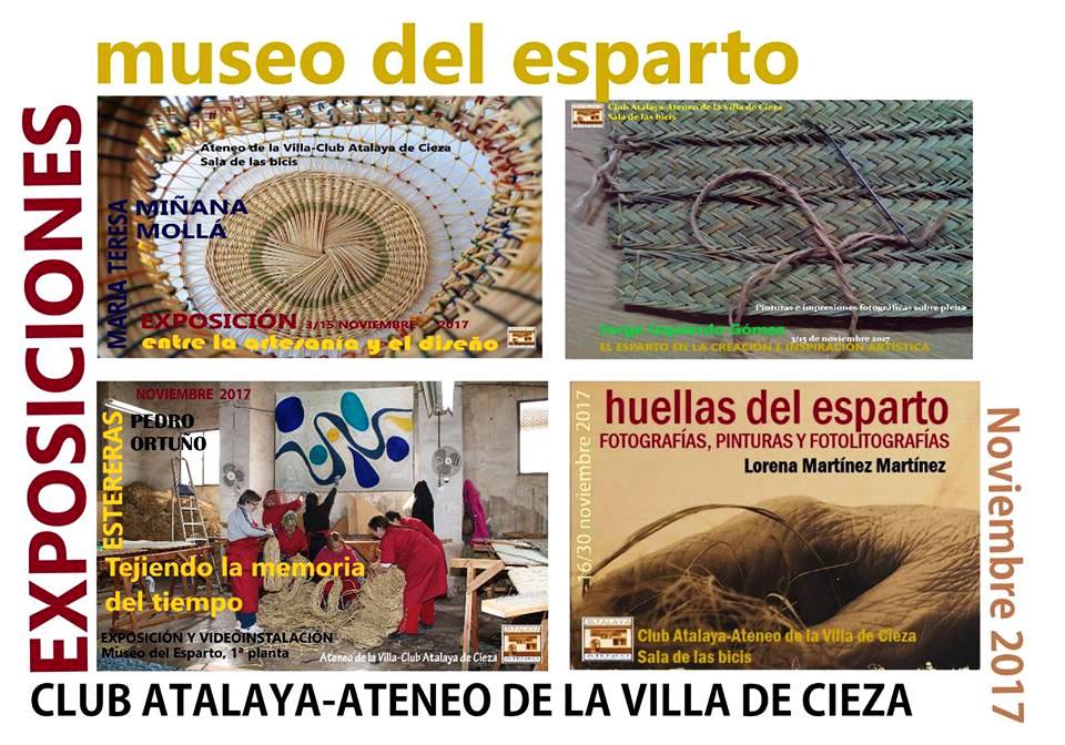 Inauguración de distintas Exposiciones en el Museo del Esparto de Cieza