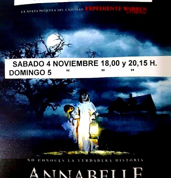 El terror se adueña este fin de semana del Auditorio Aurelio Guirao con ‘Annabelle: Creation’