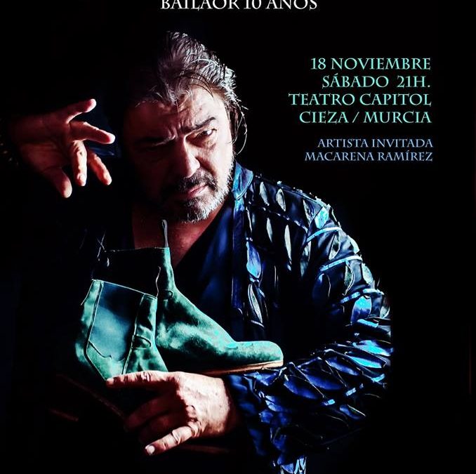 Antonio Canales llega al Teatro Capitol con su nuevo espectáculo “Bailaor 10 años”