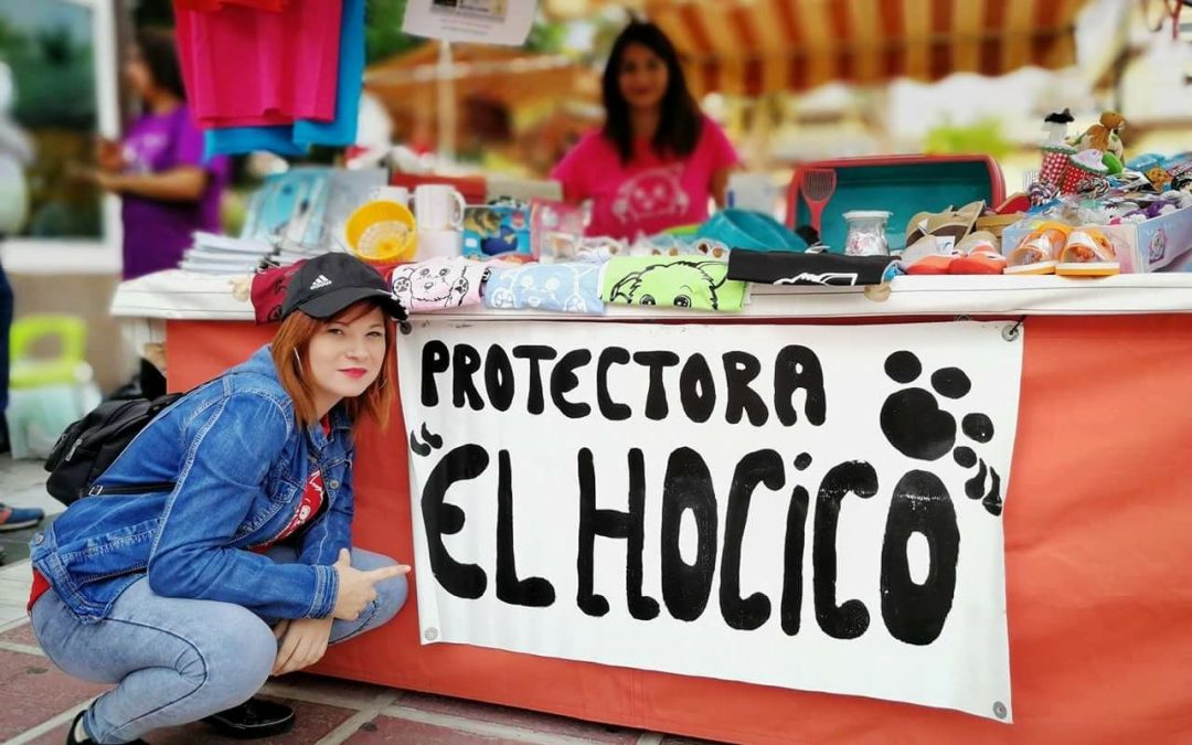 La protectora animal ‘El Hocico’ estará este domingo en el ‘Mercadillo de los Frailes’ de Cieza