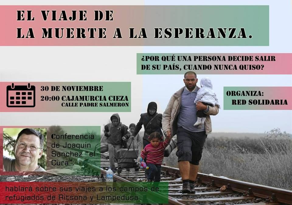 Charla ‘El Viaje de la Muerte a la Esperanza’