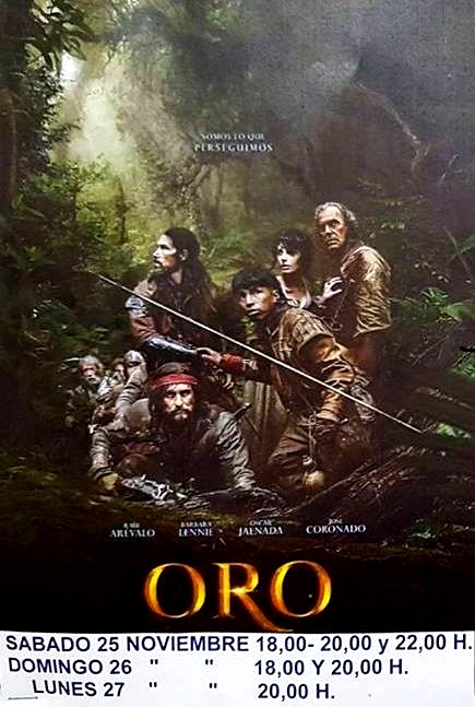 ‘Oro’, la película basada en el relato del escritor Arturo Pérez-Reverte llega a Cieza