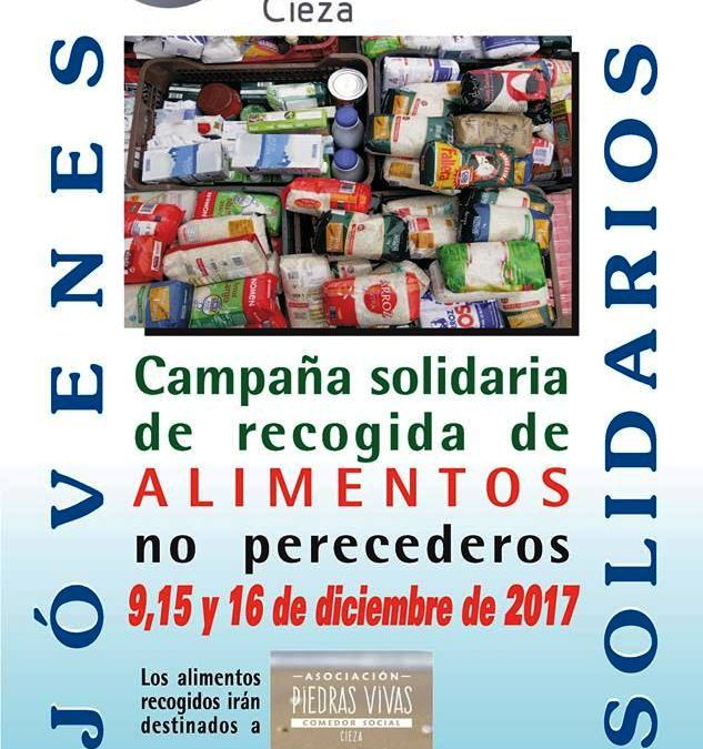 Recogida solidaria de Nuevas Generaciones a favor de Piedras Vivas