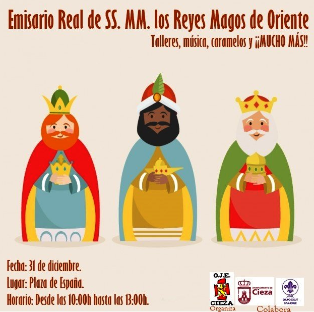 Llegada del Emisario de SS.MM Los Reyes Magos de Oriente a Cieza