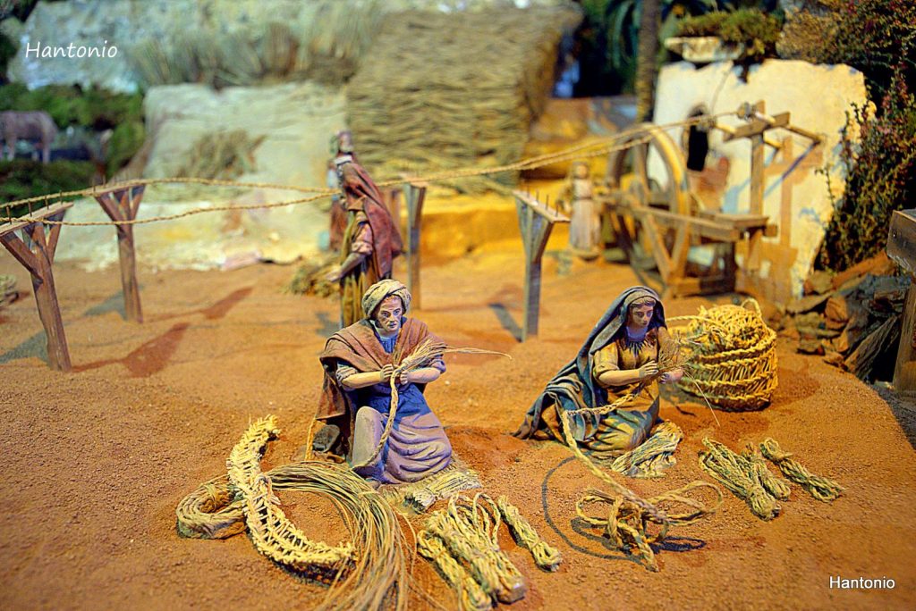 Fotografía del Belén de Los Dormis en Cieza, fotografía de Hantonio Vb.
