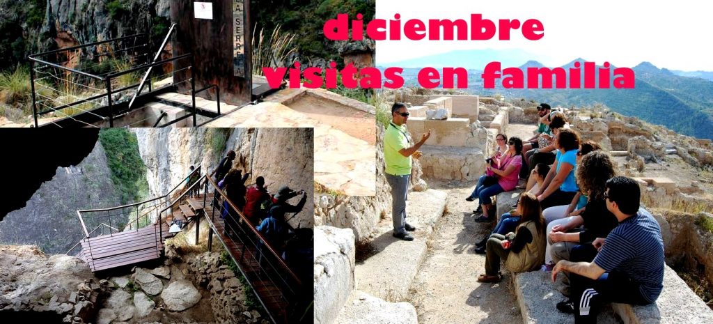 Fotografía de las Visitas guiadas a la Cueva de la Serreta y al yacimiento islamico de Medina Siyâsa en Cieza.