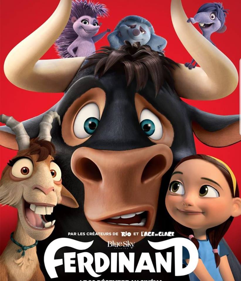 Imagen del Cartel de Ferdinand la película en Cieza.