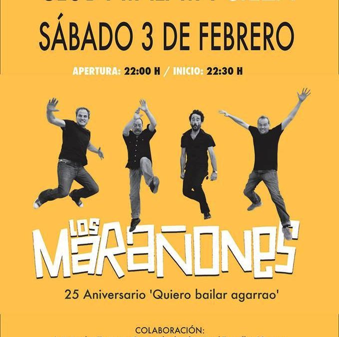 Concierto de Los Marañones este sábado en el Club Atalaya de Cieza