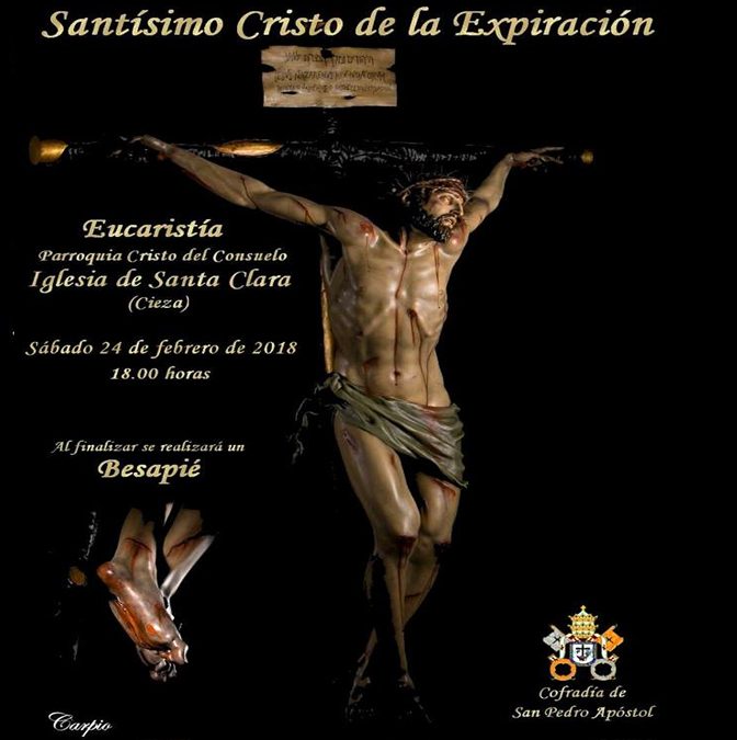 Besapié a la imagen del Santísimo Cristo de la Expiración