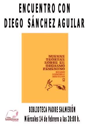 Montaje del cartel para el Encuentro de lectura en la Biblioteca Padre Salmerón de Cieza.