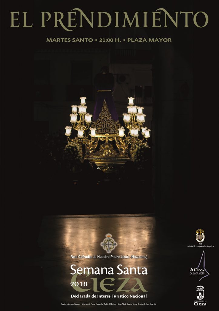 Cartel Nazareno Prendimiento 2018