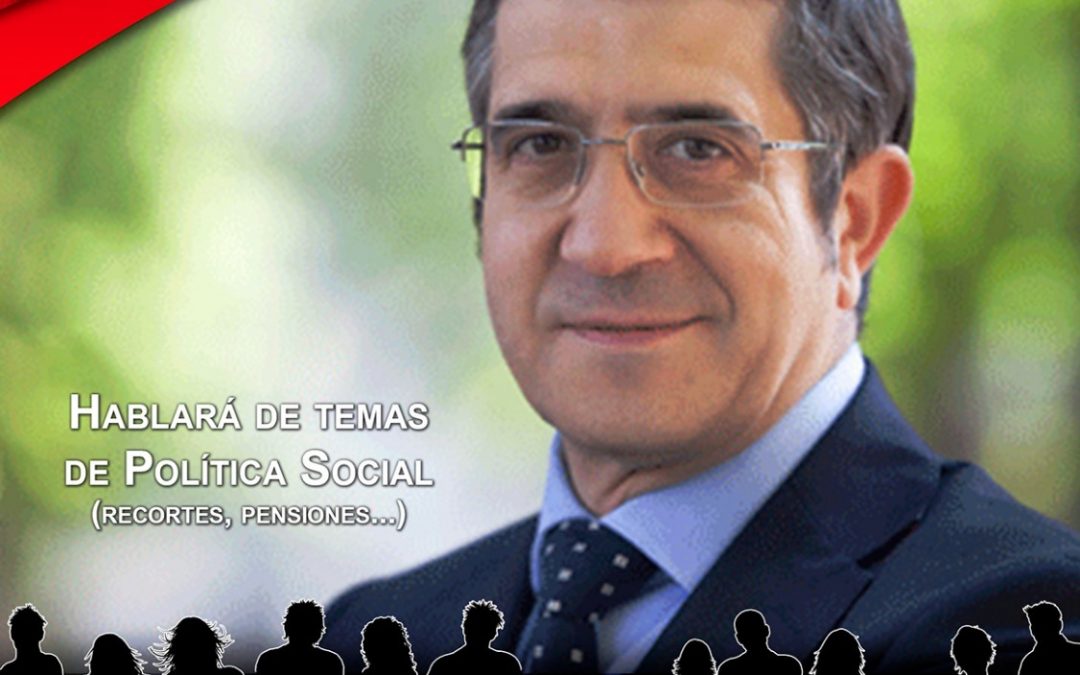 El PSOE de Cieza realizará este sábado un acto que contará con la participación de Patxi López