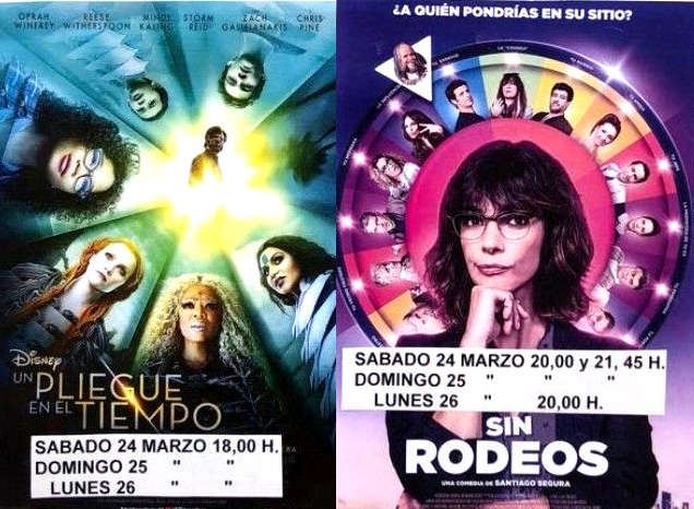 Cine con sesión doble en el Aurelio Guirao