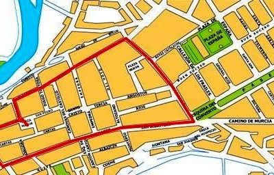 Recorrido Tradicional Semana Santa Cieza.