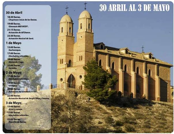 Este lunes 30 de Abril comienzan las fiestas de Santa Clara ‘La Ermita’