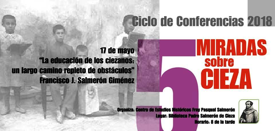 Conferencia ‘La educación de los ciezanos: un largo camino repleto de obstáculos’