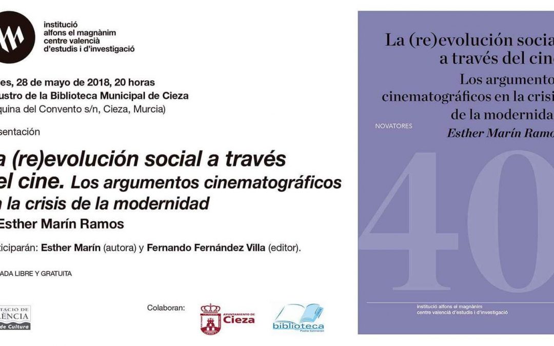 Presentación del libro “La (re)evolución social a través del cine”