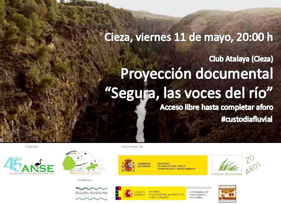 Proyección del documental ‘Segura las voces del Río’
