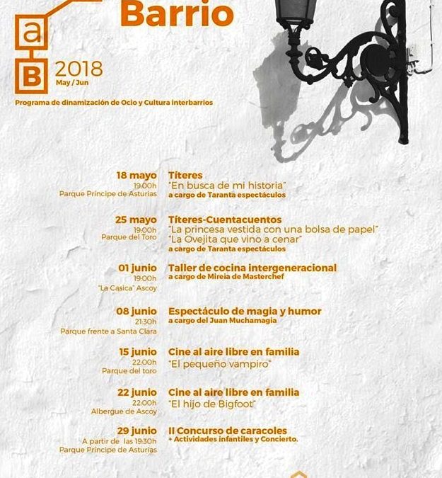II Concurso de Caracoles, Actividades Infantiles y Concierto en el Parque Príncipe de Asturias