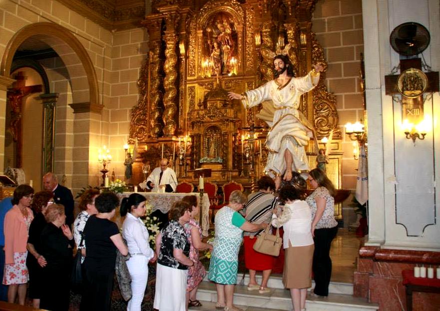Misa y Tradicional Besapié a la imagen de la Ascensión del Señor en San Joaquín