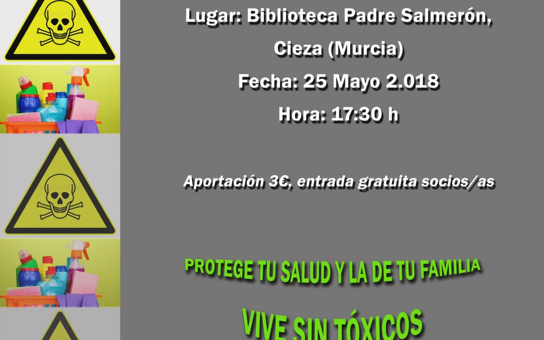 Nueva charla informativa de Ciezalacta sobre «Tóxicos en el hogar»