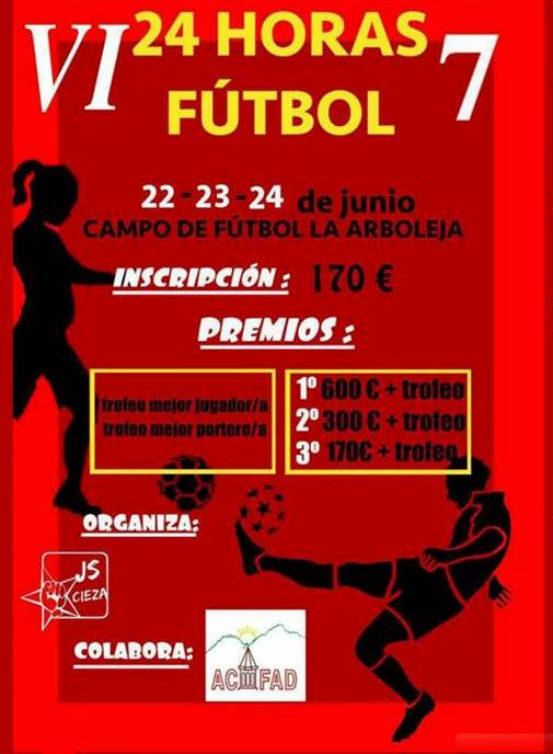 Cartel del Campeonato de fútbol sala.